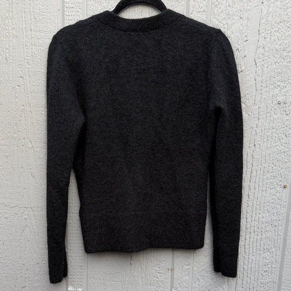 & Other Stories Mohair/Wool Blend Black Button-Up Cardigan Sz: M - Picture 8 of 10